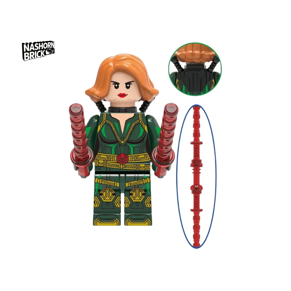 Black Widow Hydra Minifigur