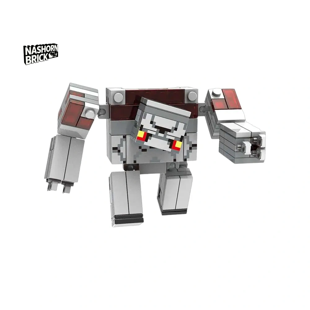 Redstone Golem Minifigur - Minecraft