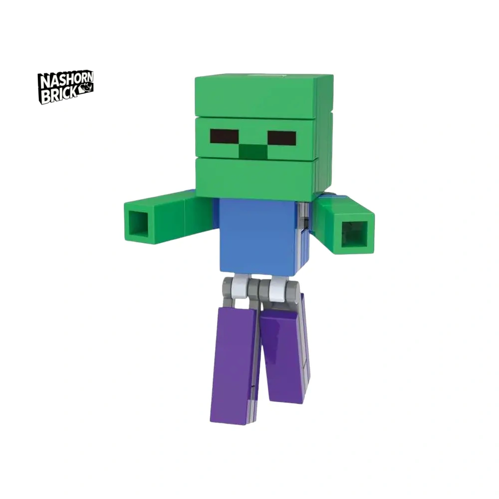 Zombie Custom-Minifigur - Minecraft