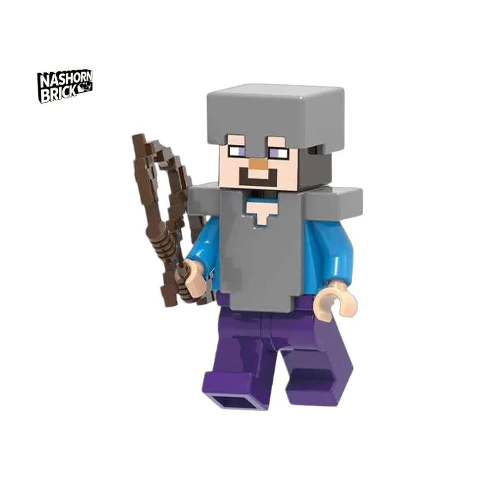 Steve Minifigur - Minecraft
