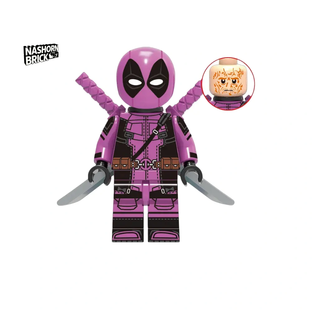 Deadpool Pink Suit Minifigur