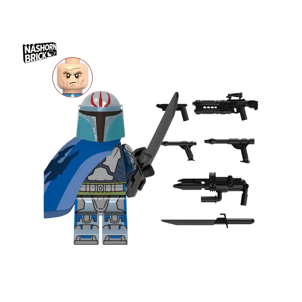 Pre Vizsla Star Wars Custom-Minifigur