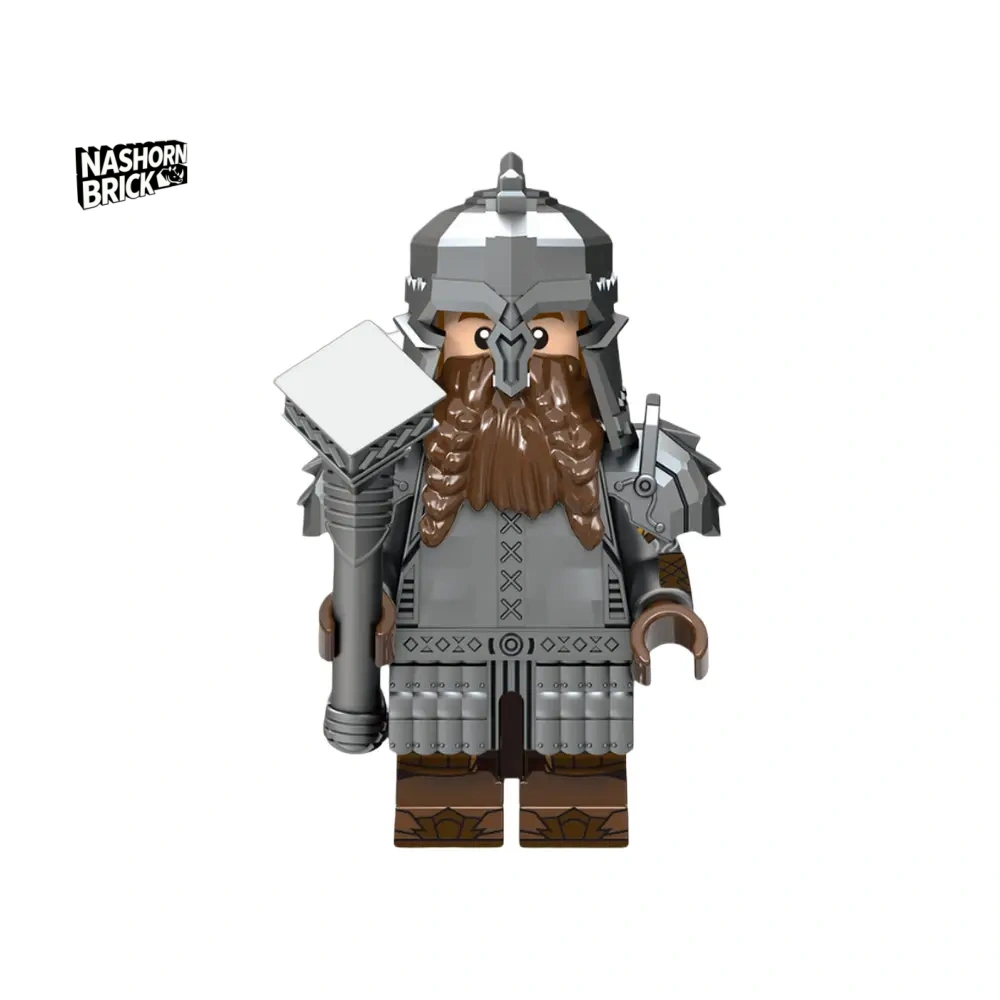 Lord of the Rings Dwarven Warrior Minifigur