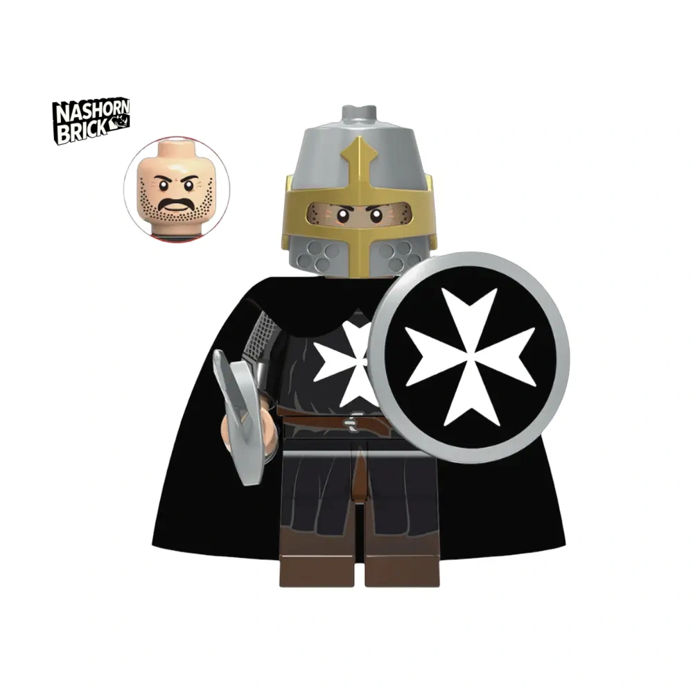 Classic Knights Hospitaller Custom-Minifigur