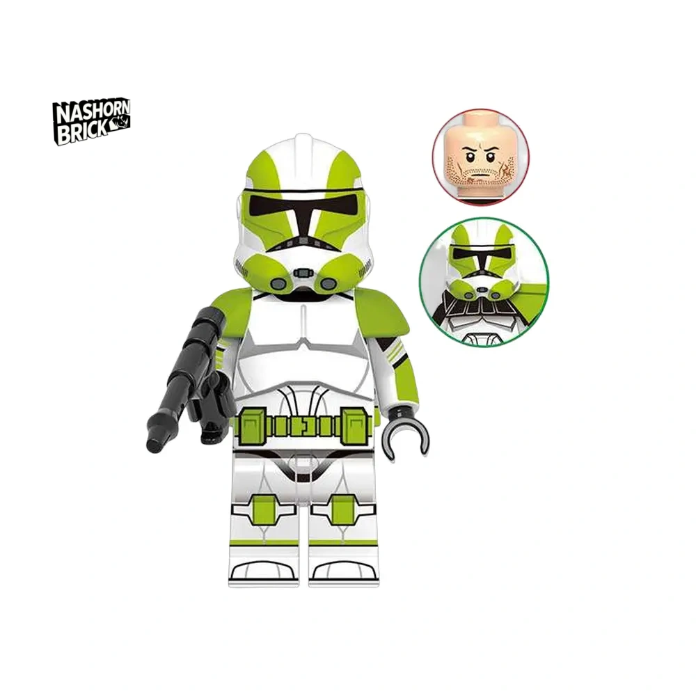 Grey Star Wars Custom-Minifigur