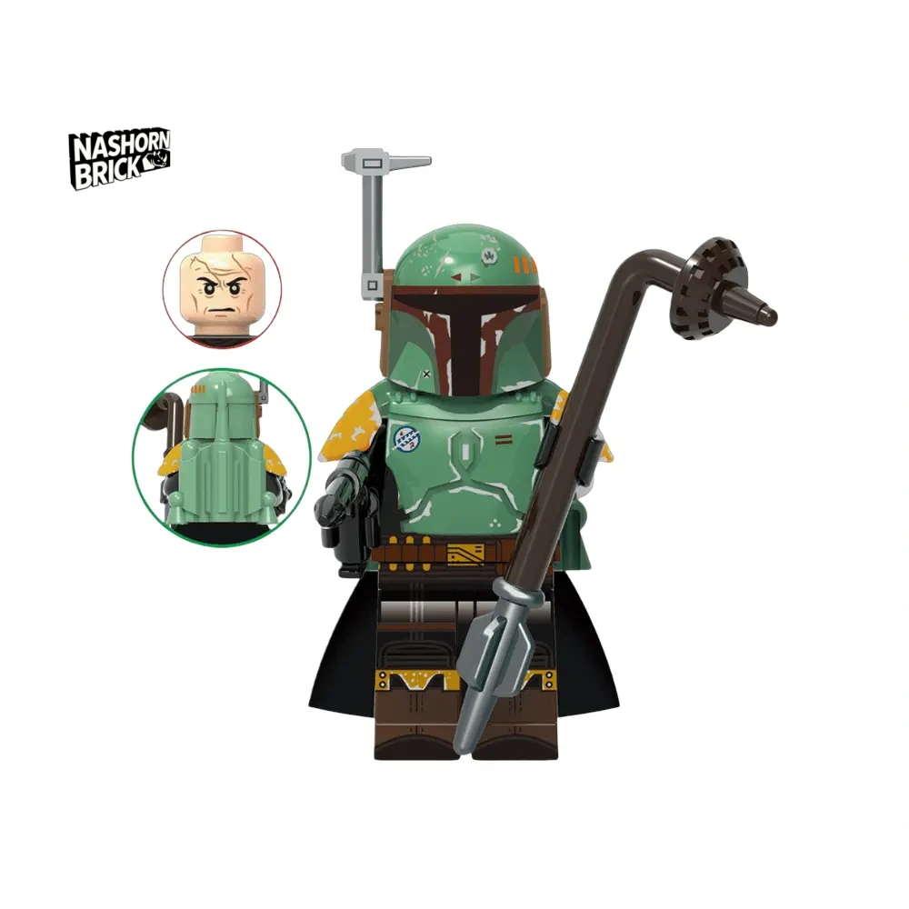 Boba Fett Star Wars Custom-Minifigur
