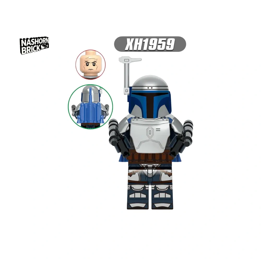 Jango Fett Star Wars Custom-Minifigur