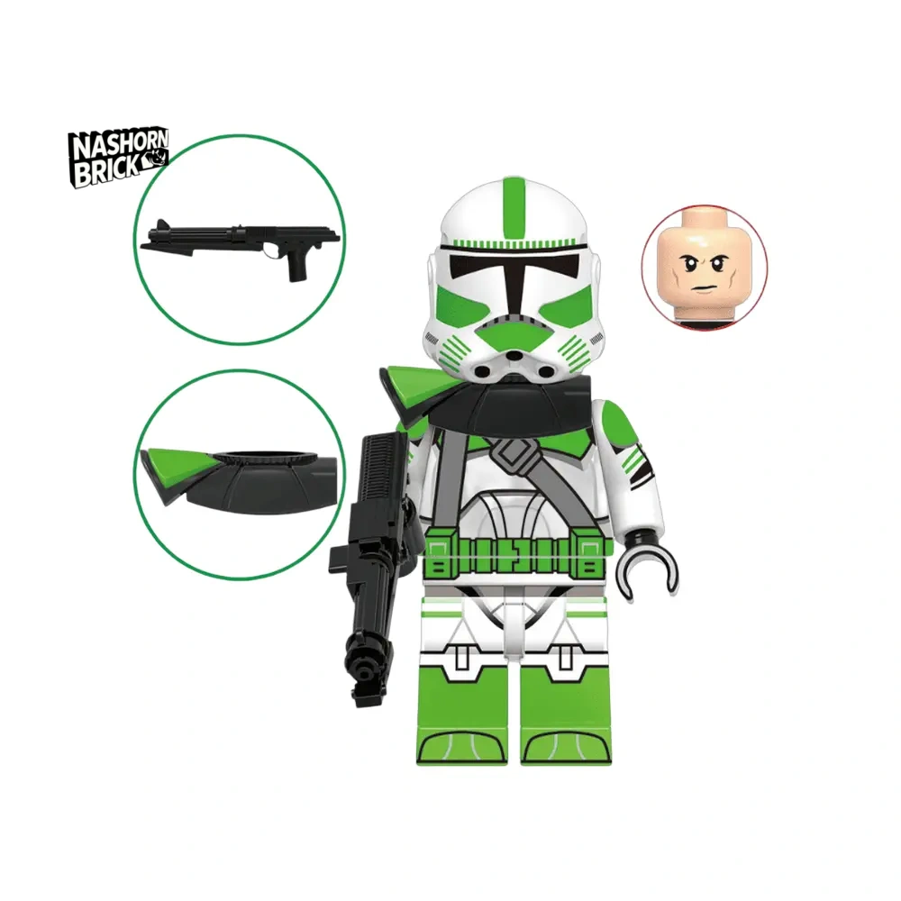 442nd Siege Battalion Clone Trooper Star Wars Minifigur Standfuß