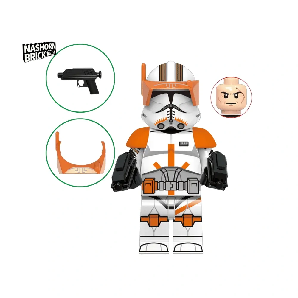 Commander Cody Phase 2 Star Wars Custom-Minifigur