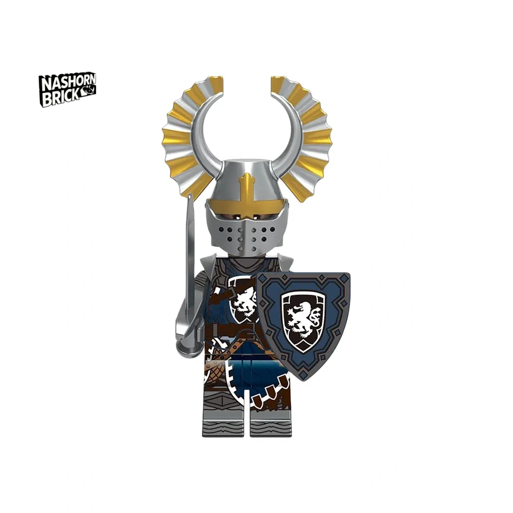 Classic Lion Heart Knight Minifigur