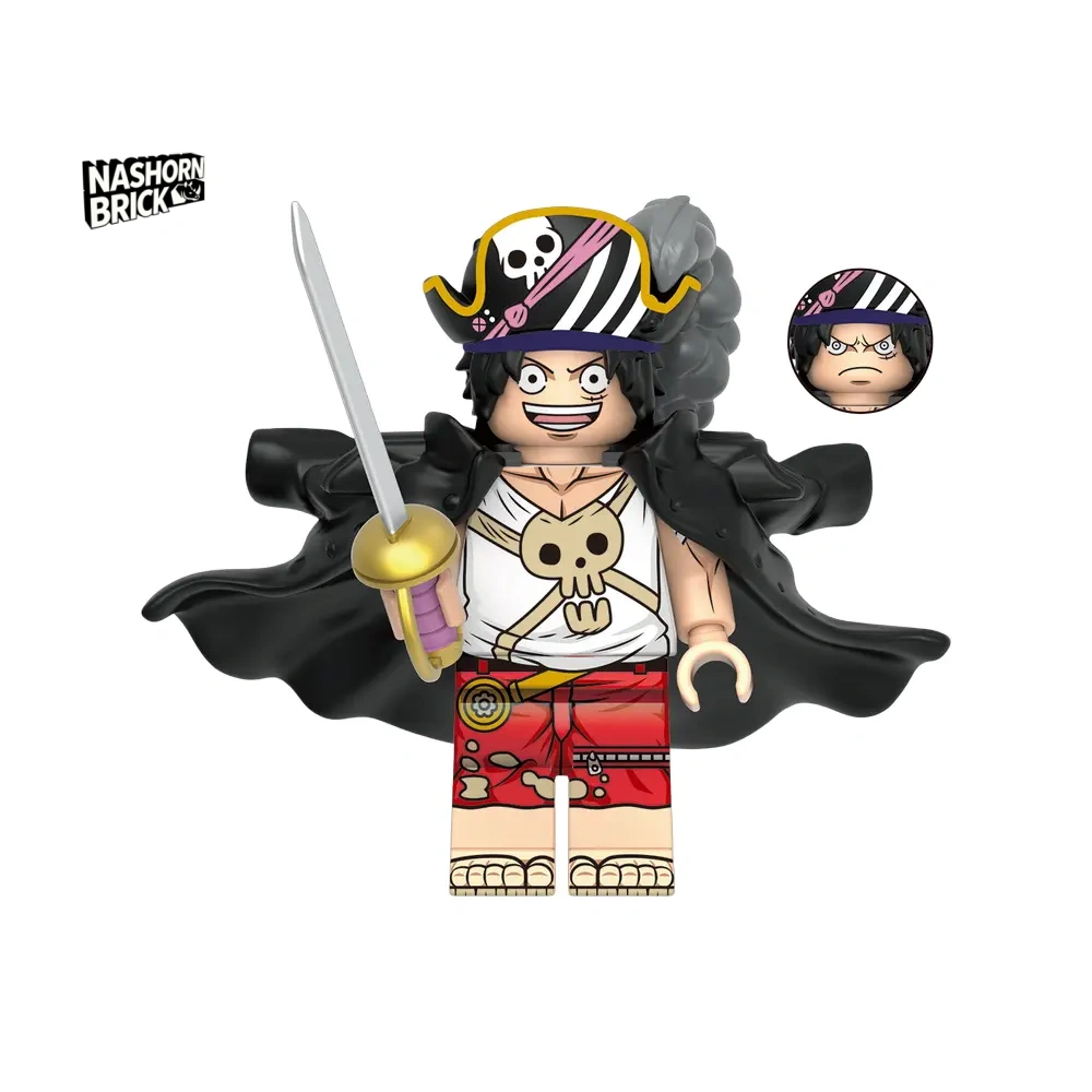 Monkey D. Luffy Neue Version Minifigur - One Piece