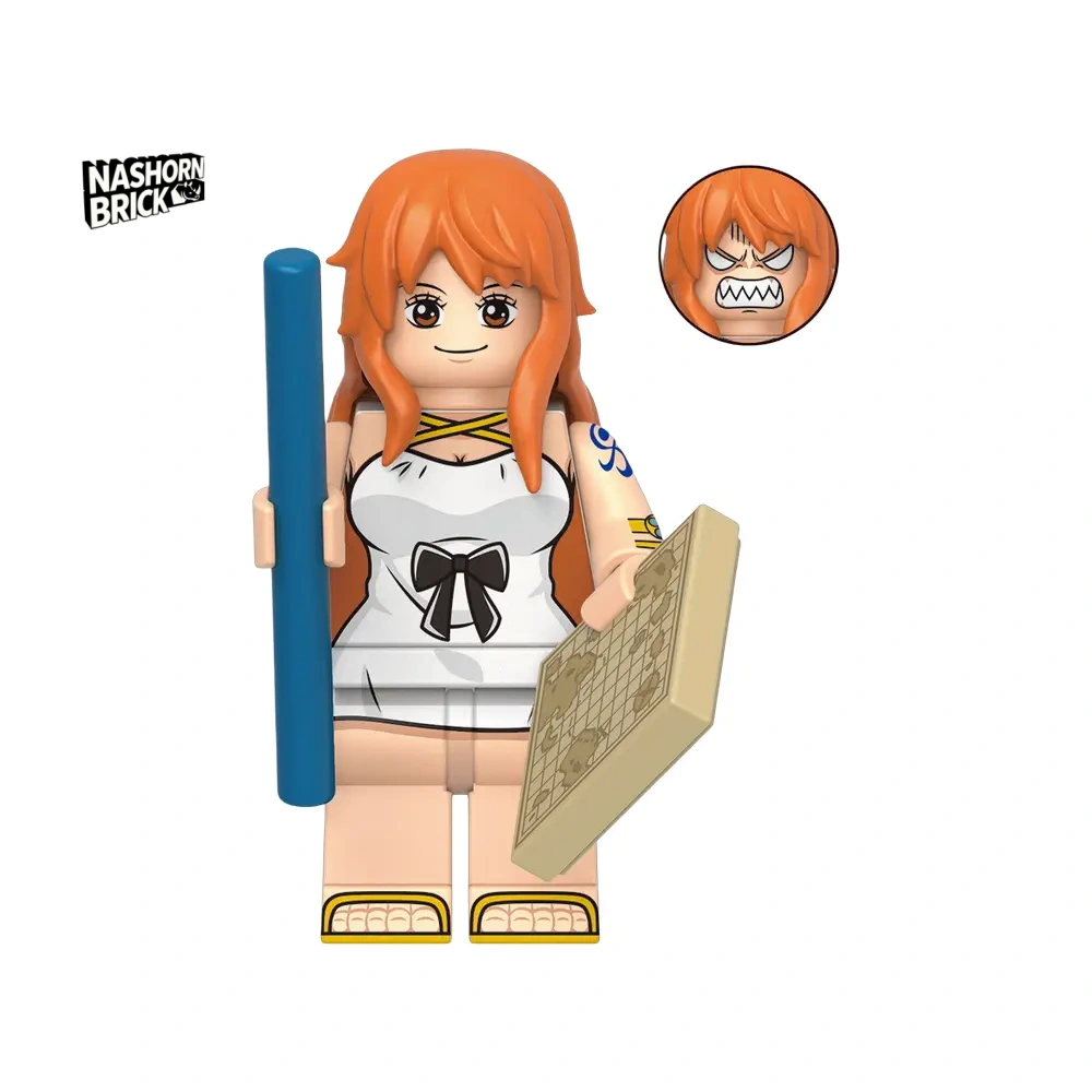 Nami Kompatible Version Minifigur - One Piece