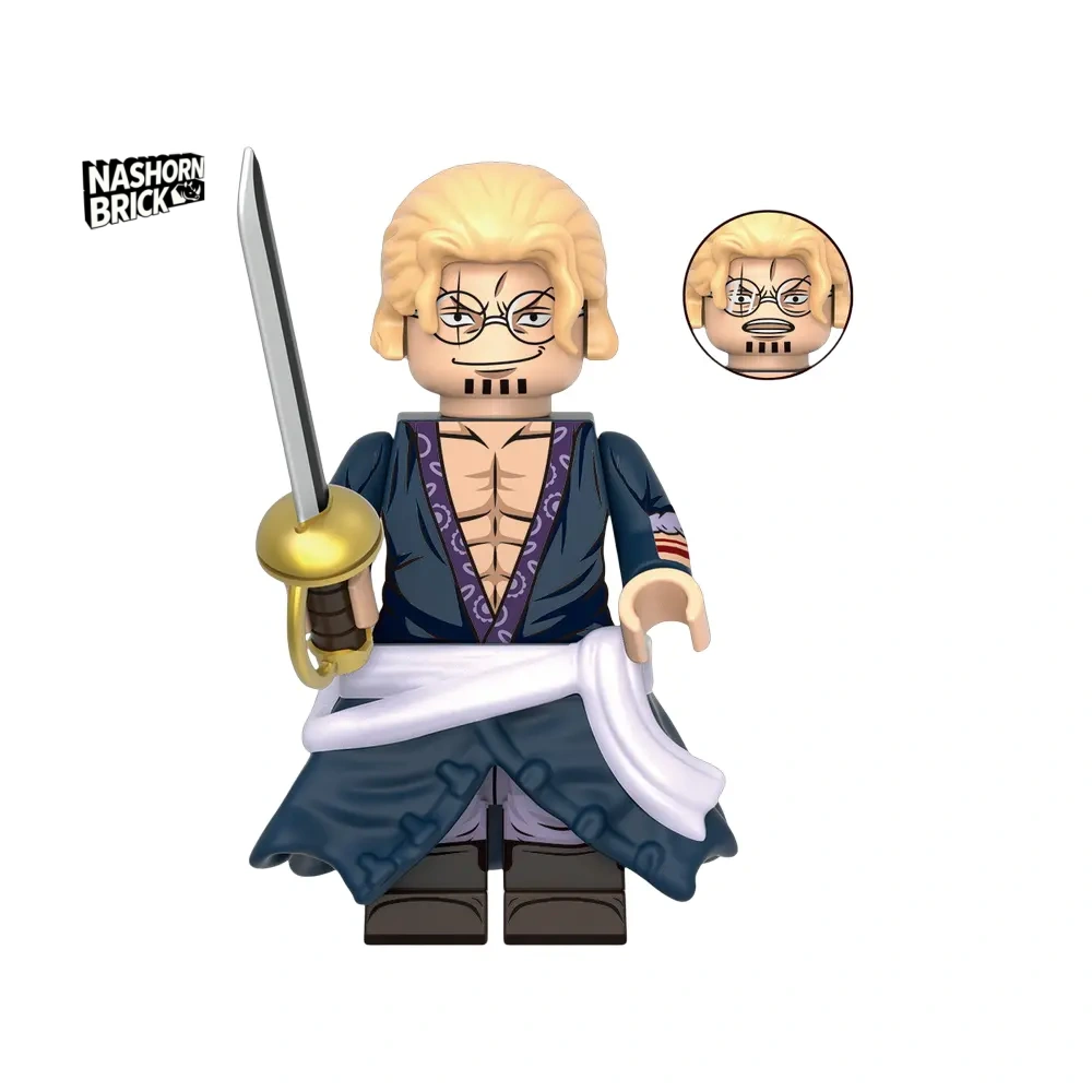 Silvers Rayleigh Custom-Minifigur - One Piece