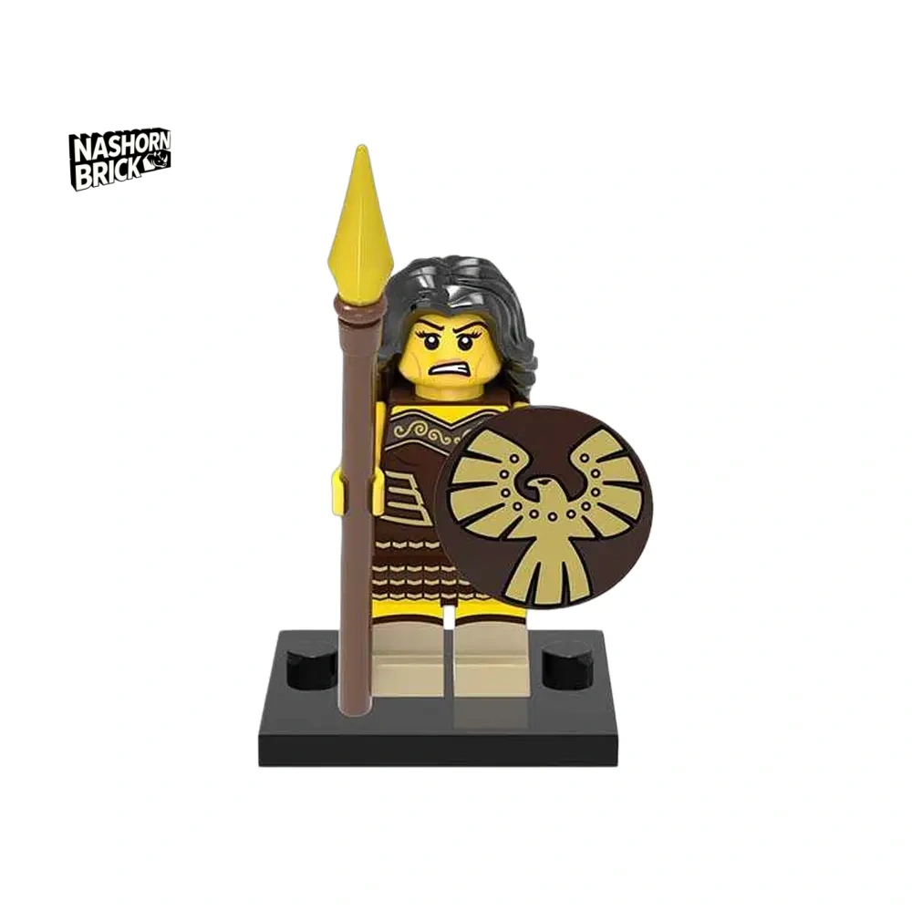 Medieval Female Warrior Minifigur - Soldier