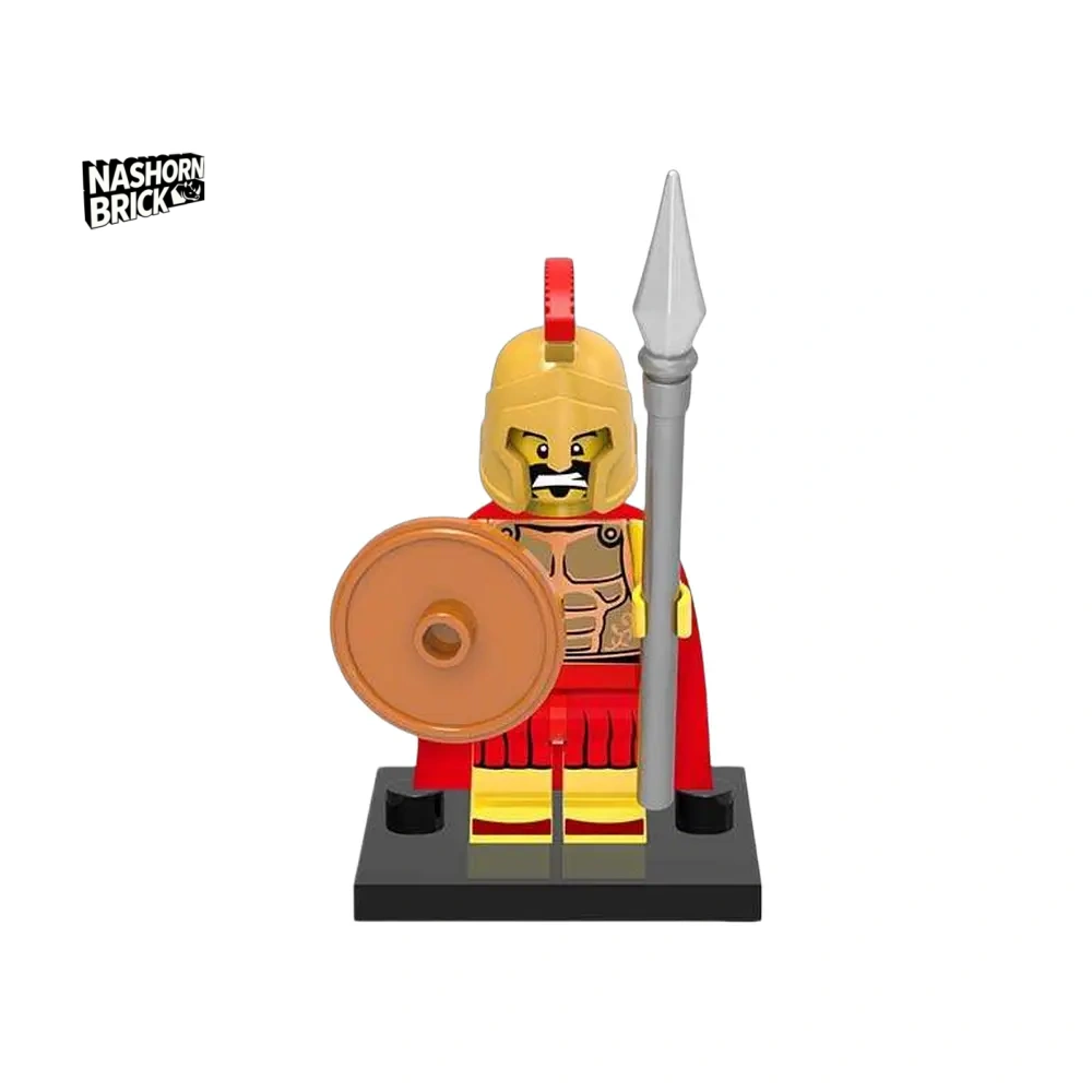 Medieval Spartan Warrior Minifigur - Greece&Rome