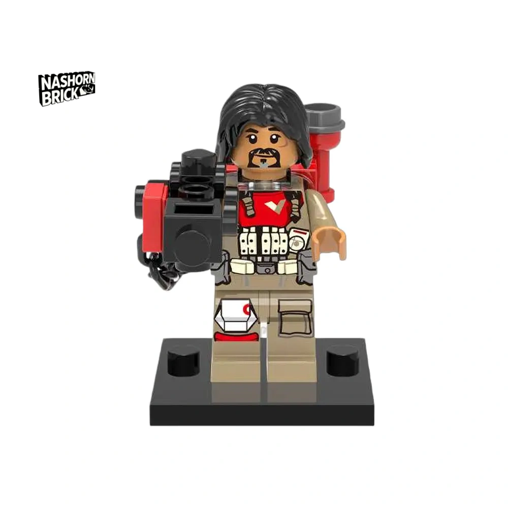 Baze Malbus Star Wars Custom-Minifigur