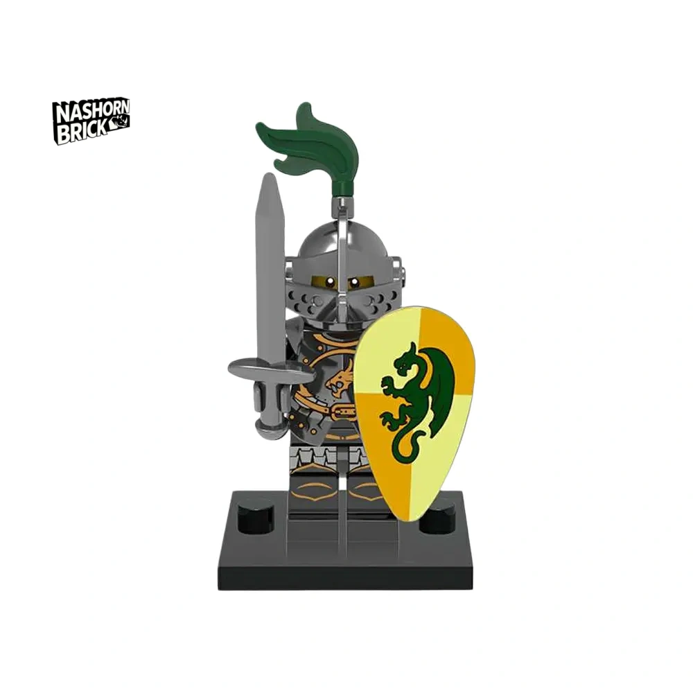 Classic Dragon Kinght Custom-Minifigur