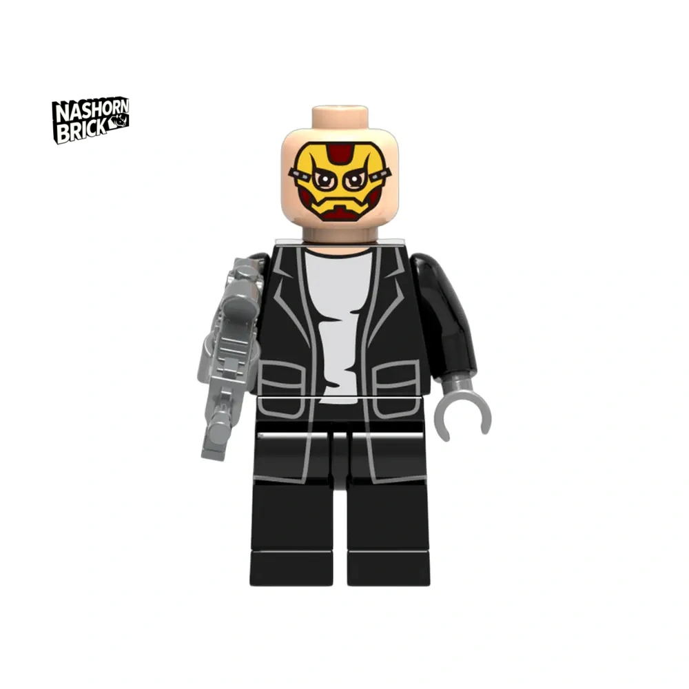 Masked Robber Iron Man Minifigur