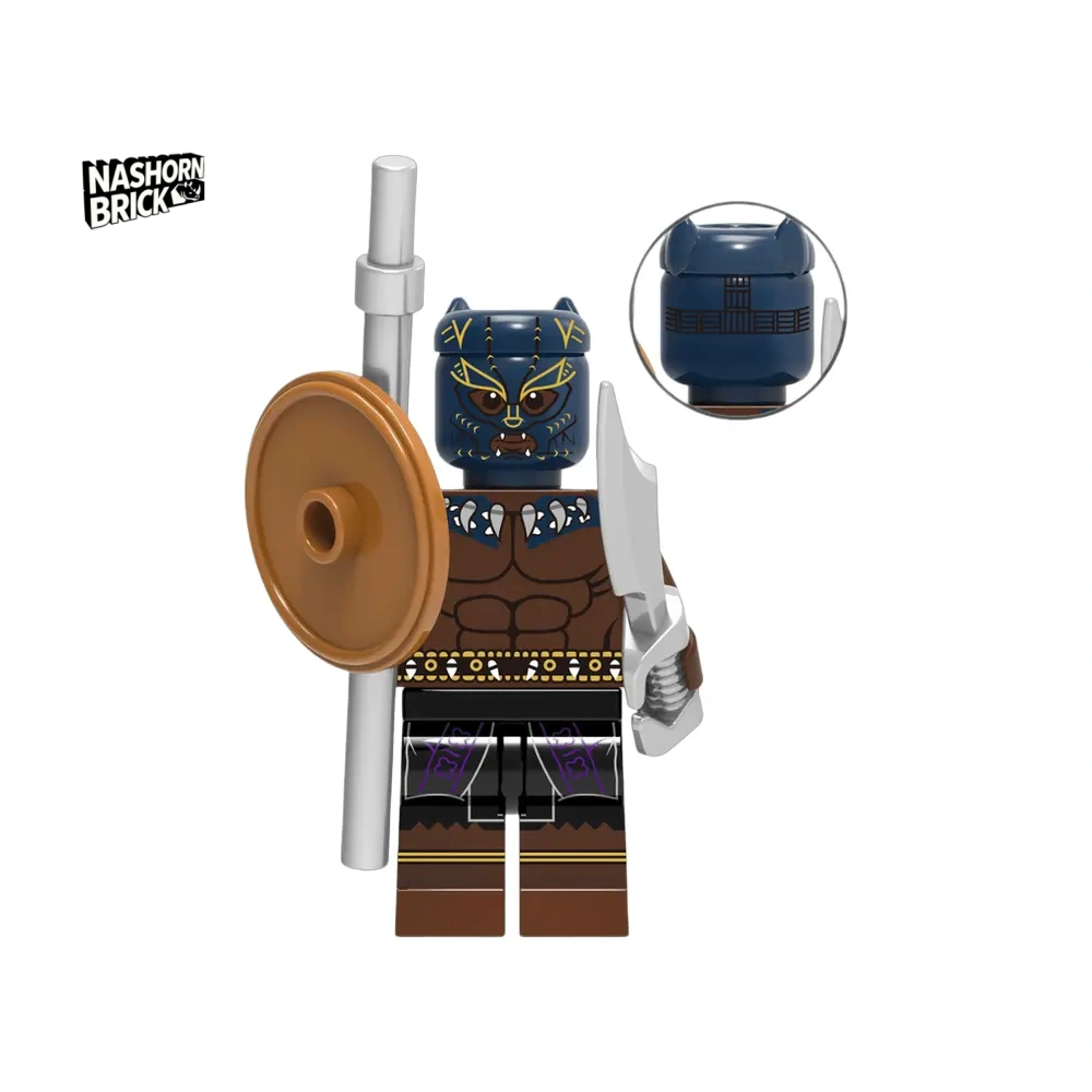 Black Panther Combat Challenge Outfit Minifigur