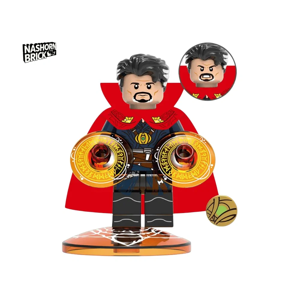 Doctor Strange MCU Minifigur mit Standfuß