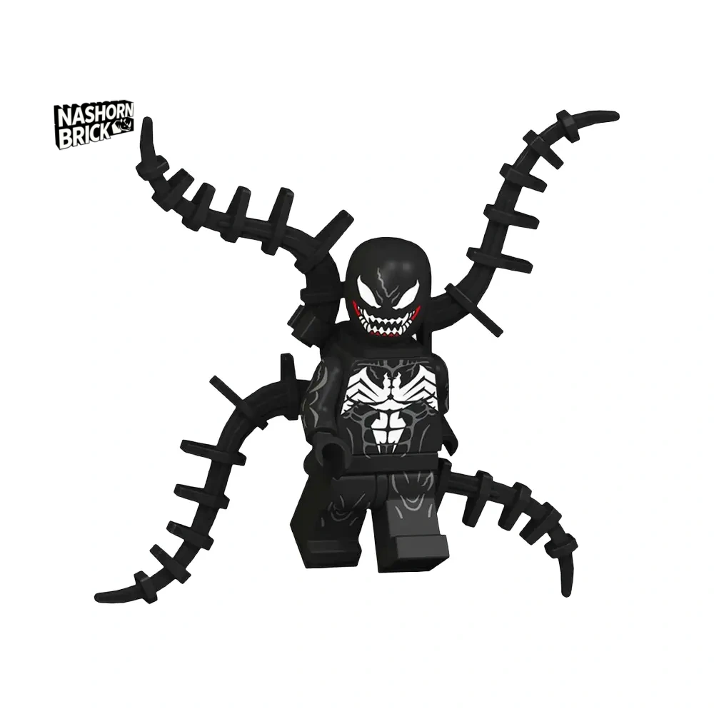 Venom Minifigur mit Standfuß
