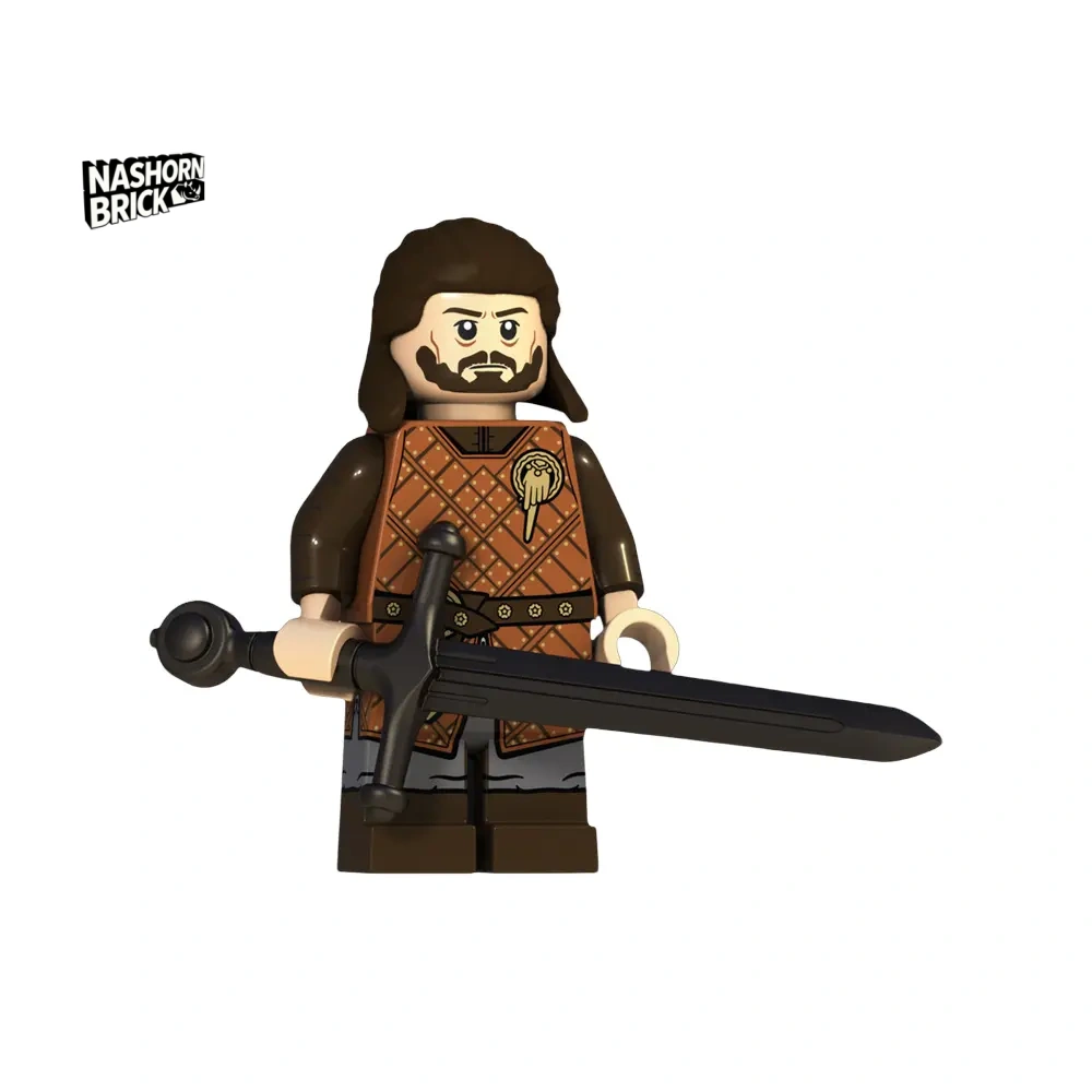 Ned Stark Minifigur - Game of Thrones