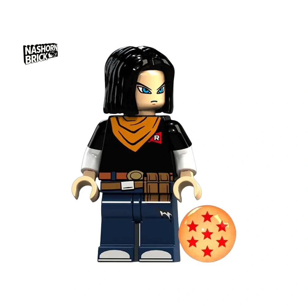 Android 17 Minifigur Dragon Ball Z