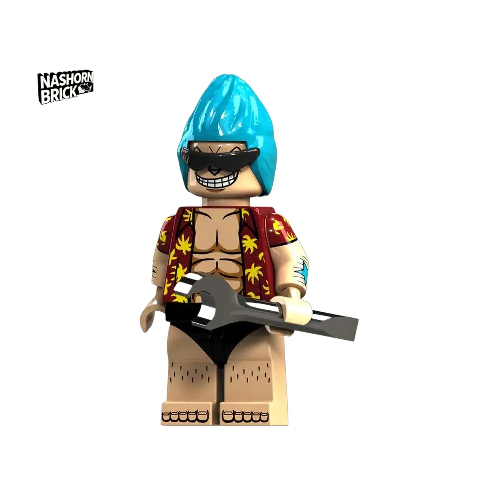 Franky Custom-Minifigur - One Piece