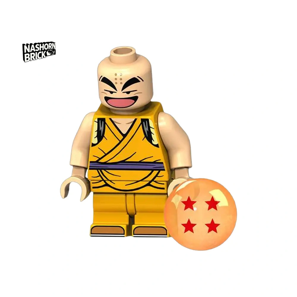 Krilin Custom-Minifigur Dragon Ball Z