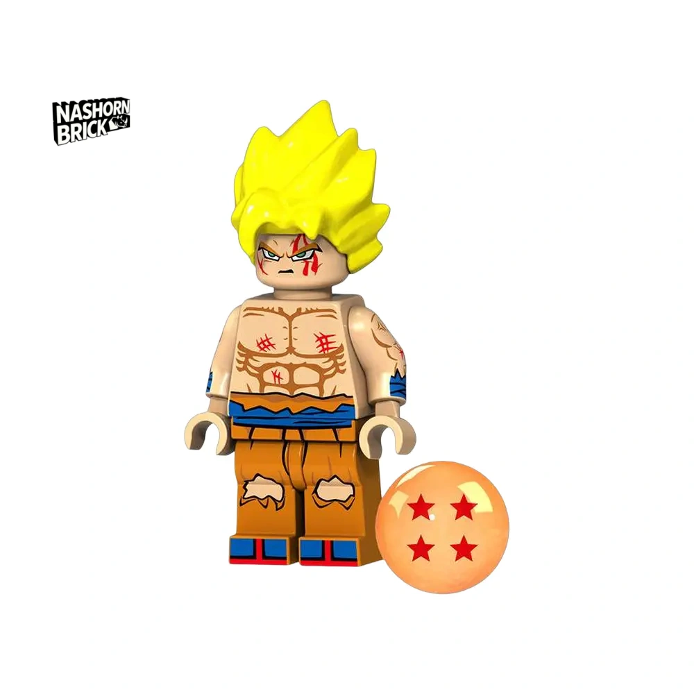 Goku (Battle Damaged) Minifigur Dragon Ball Z