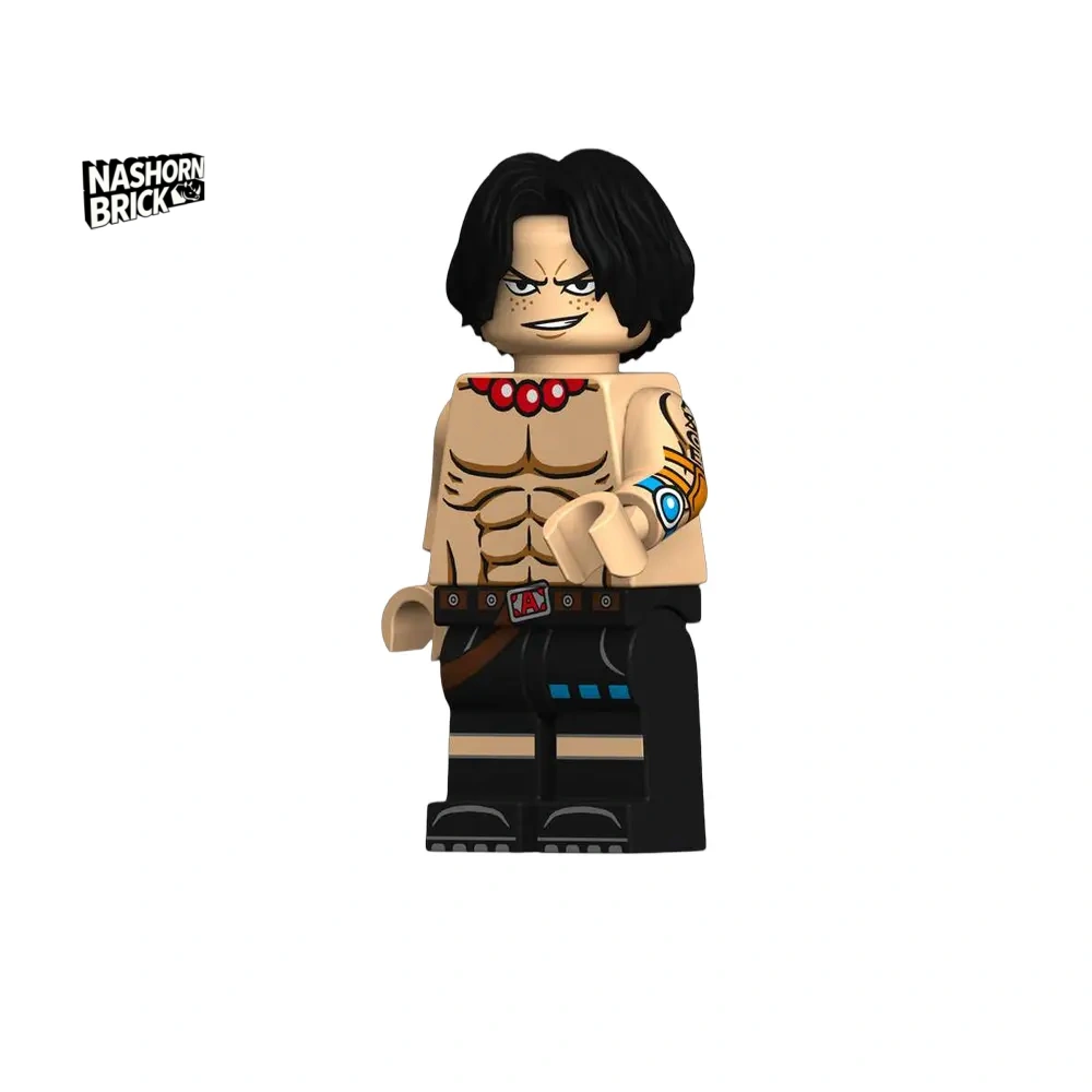 Portgas D. Ace Minifigur - One Piece