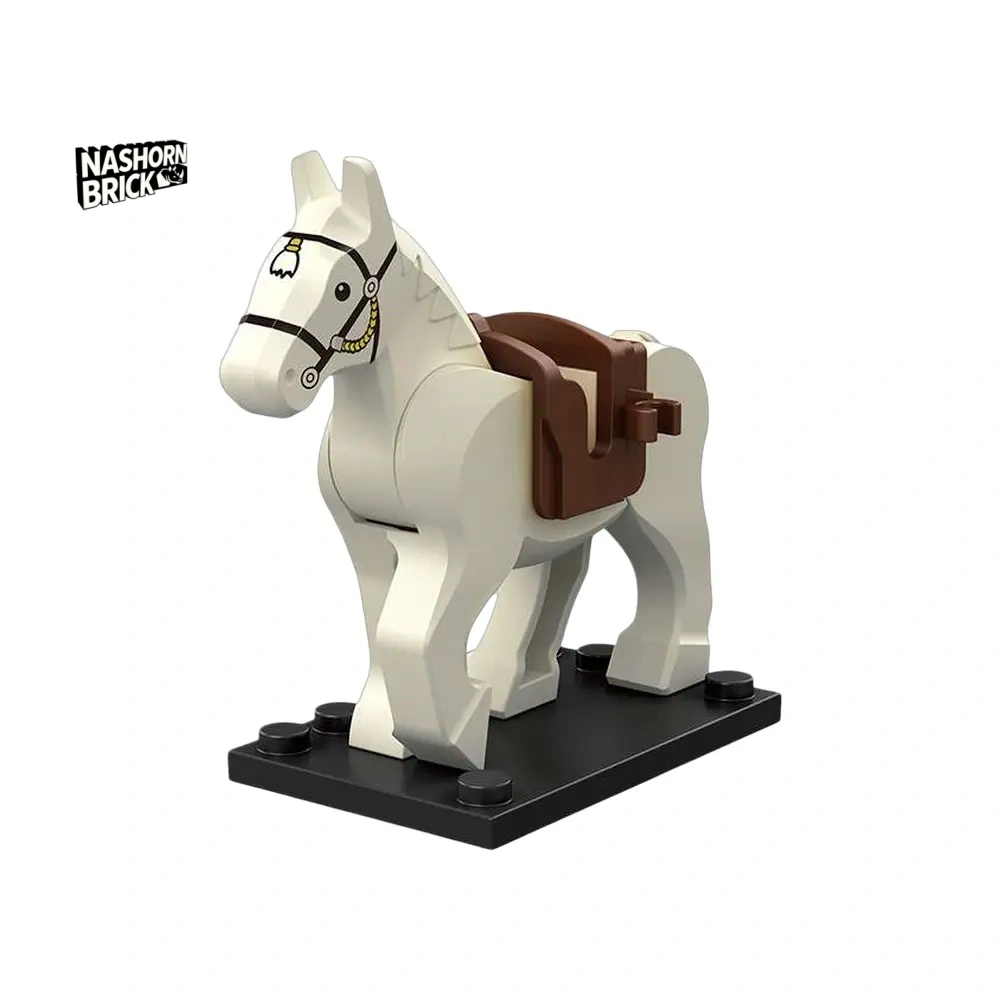 Medieval Mount War Horse Exklusive Minifigur - Mount