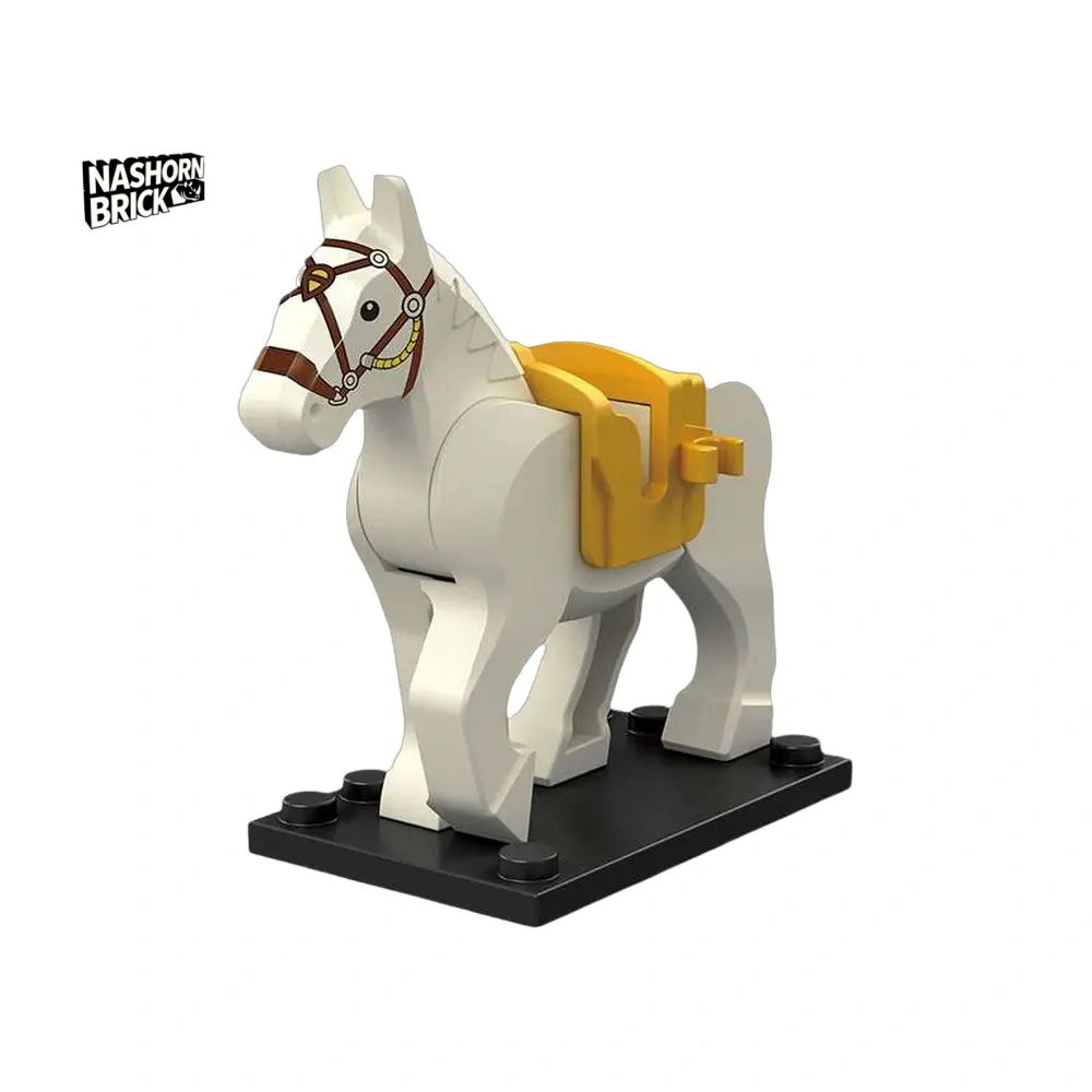 Medieval Mount War Horse Limitierte Minifigur - Mount