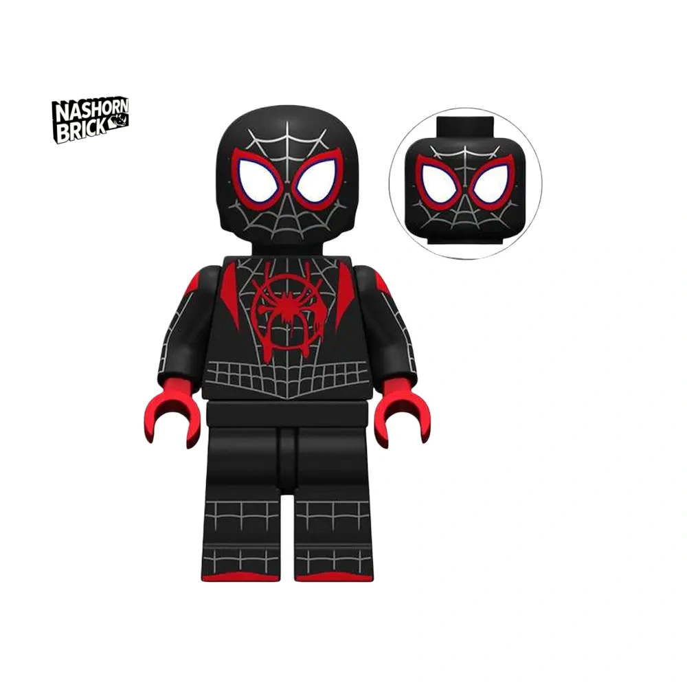 Spider-man Miles Morales Into the Spider-verse Minifigur