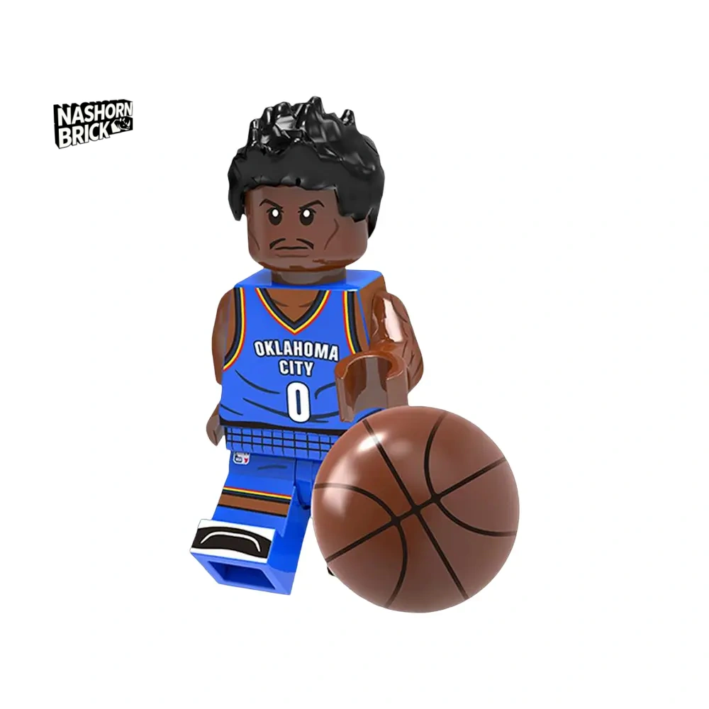 Russell Westbrook Minifigur - Basketball