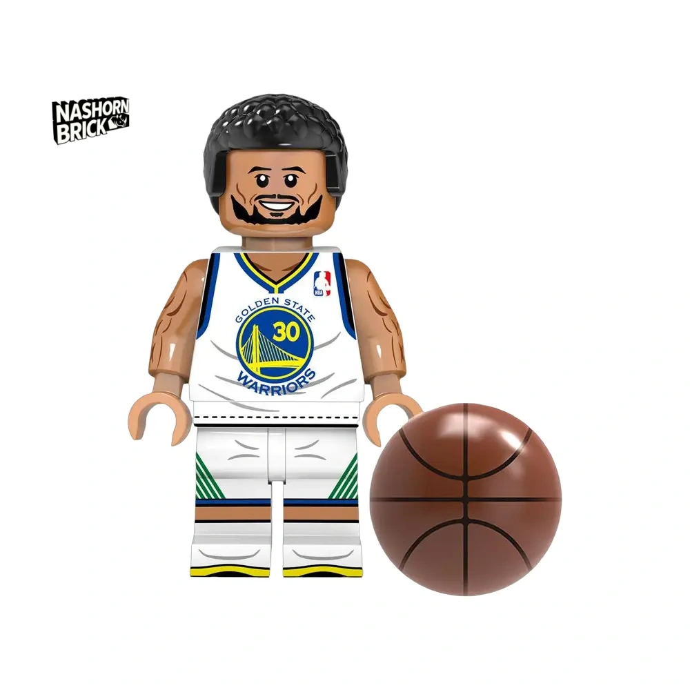 Stephen Curry Klassische Minifigur - Basketball