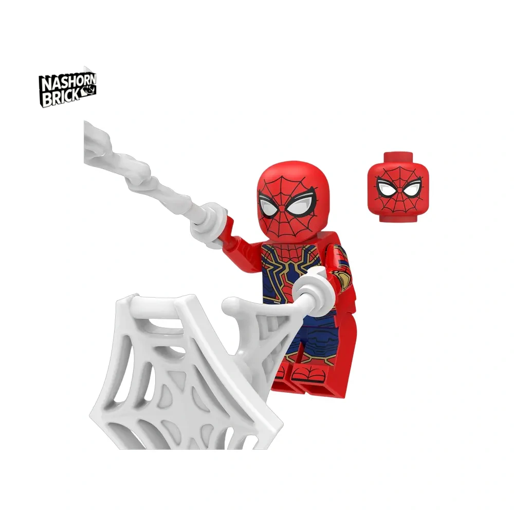 Iron Spider MCU Minifigur Klemmbausteinspielzeug