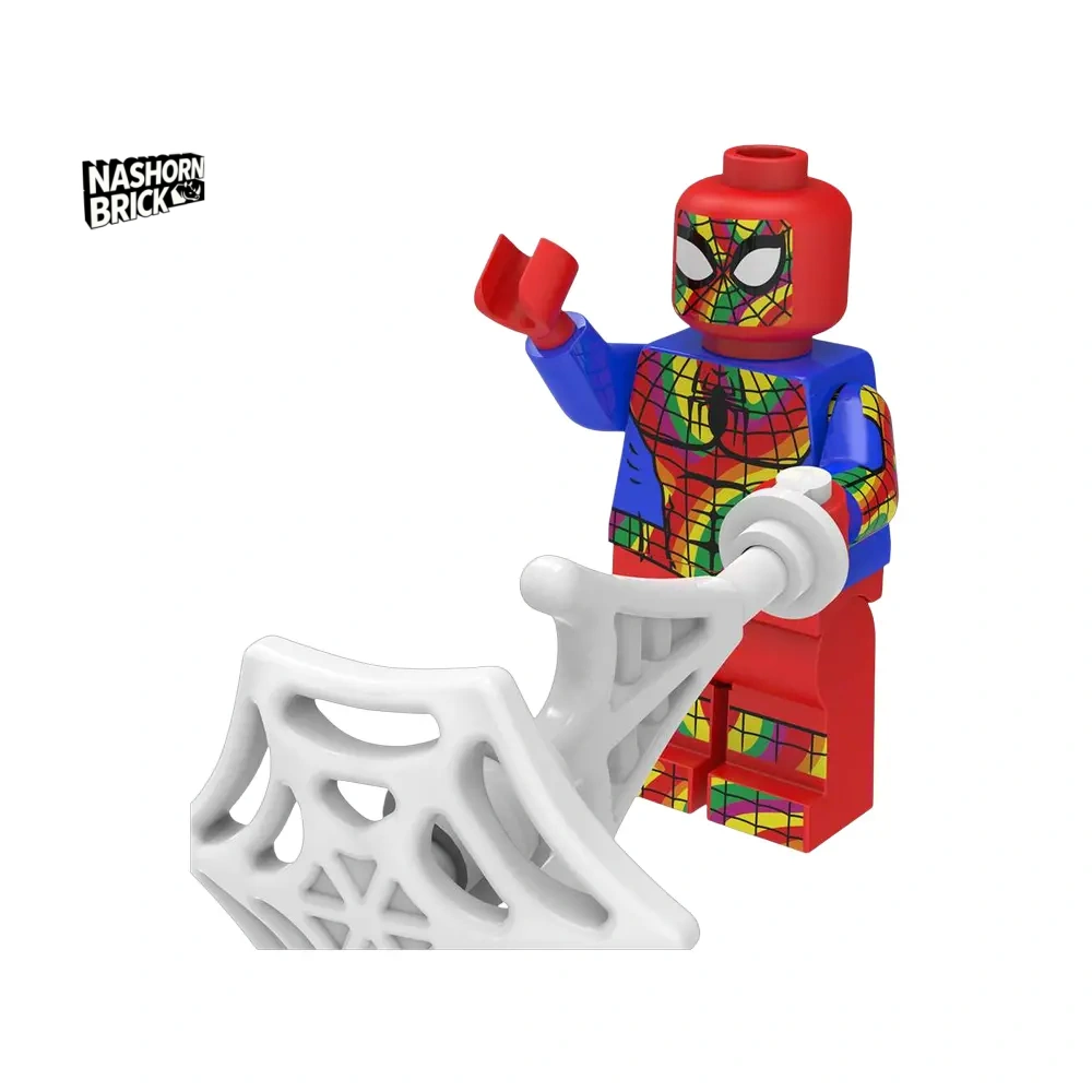 Spider-man Rainbow Minifigur