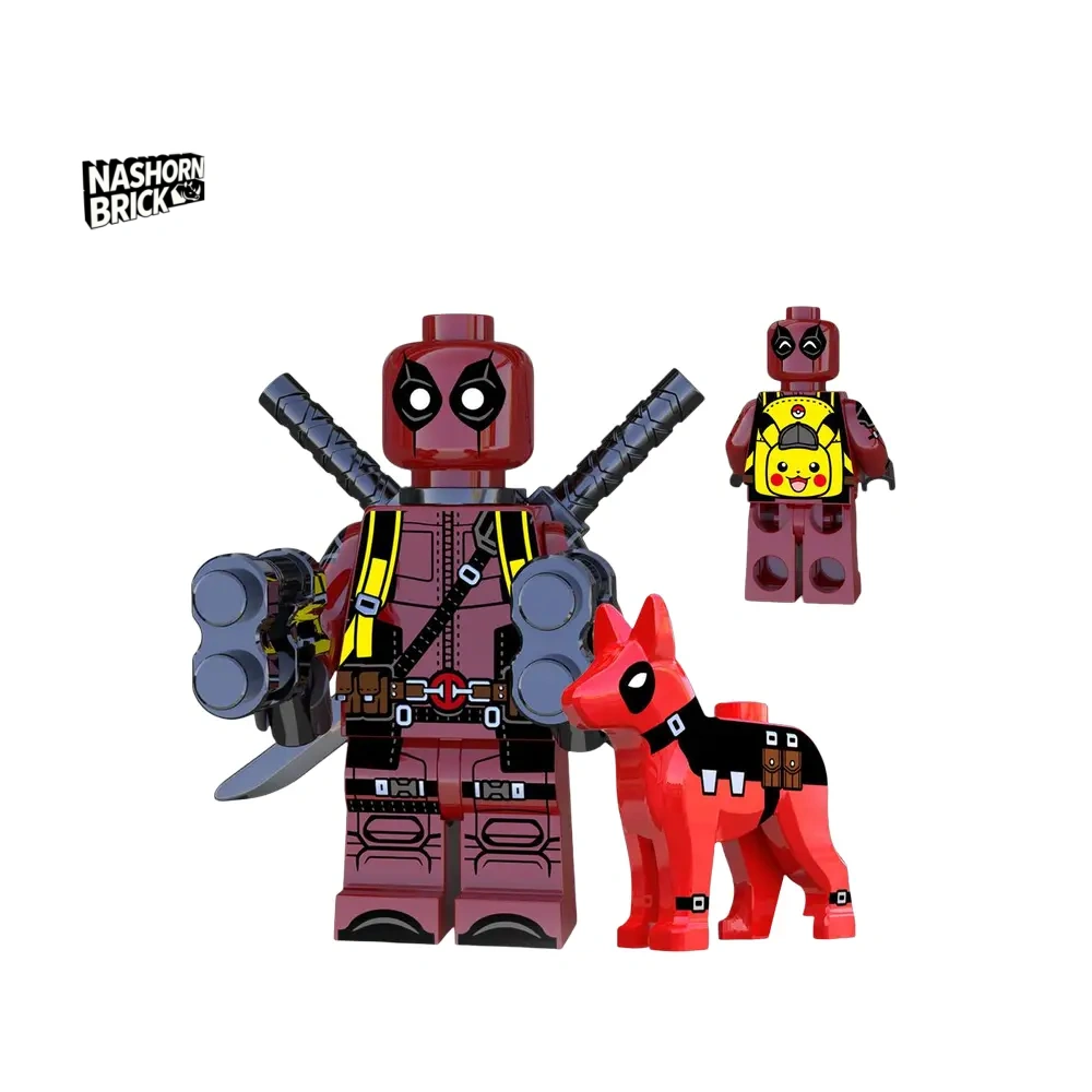 Deadpool Pikachu Backpack Minifigur