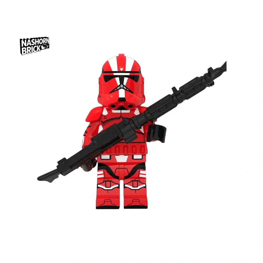 Axe Red Mist Squad Minifigur Star Wars