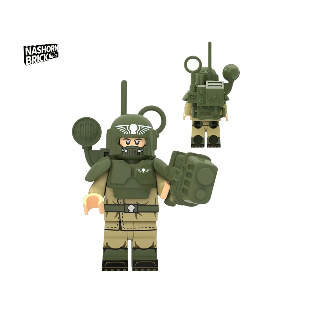 Warhammer Cadian Shock Trooper Minifigur Spielzeugs - Warhammer 40K