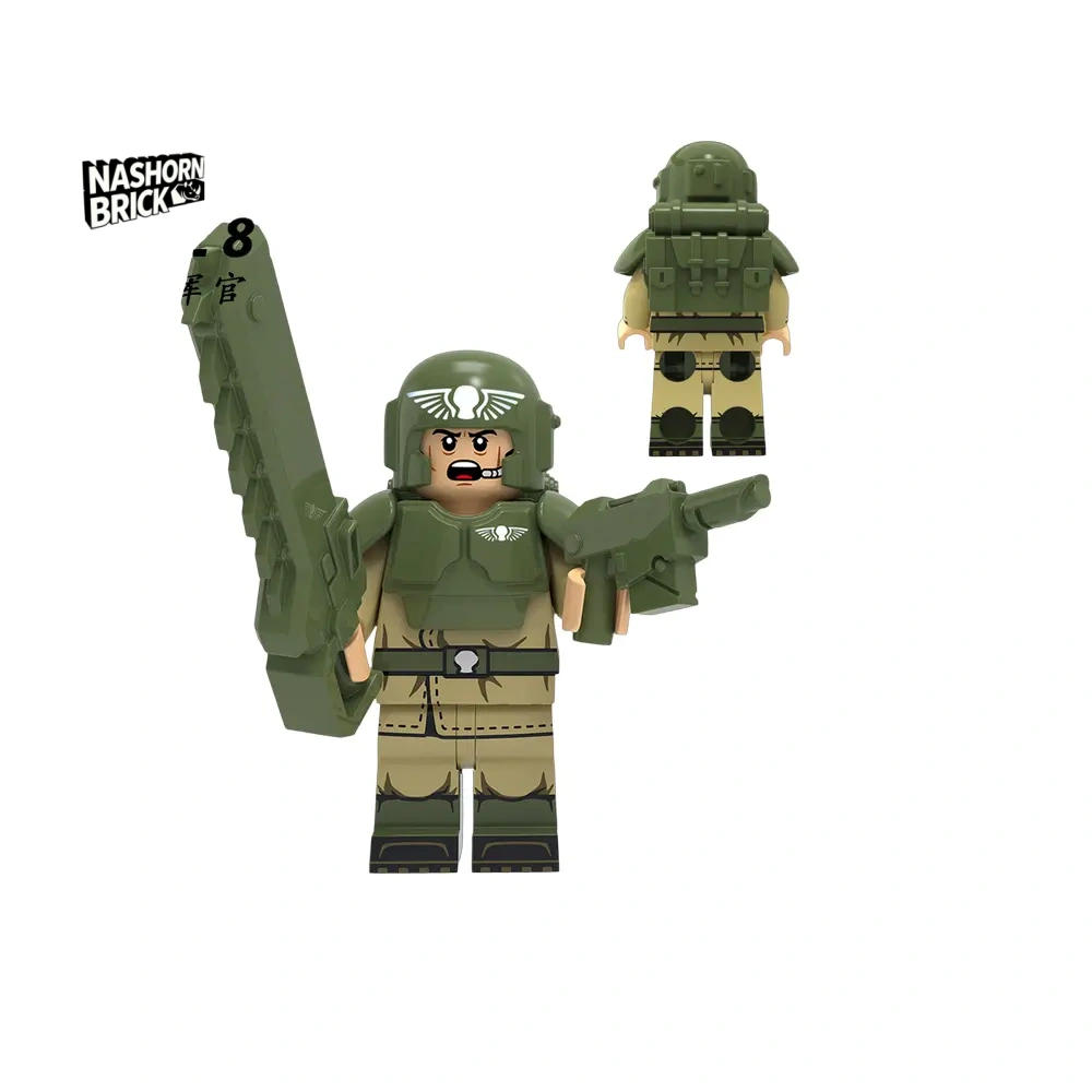 Warhammer Cadian Shock Trooper Minifigur - Warhammer 40K
