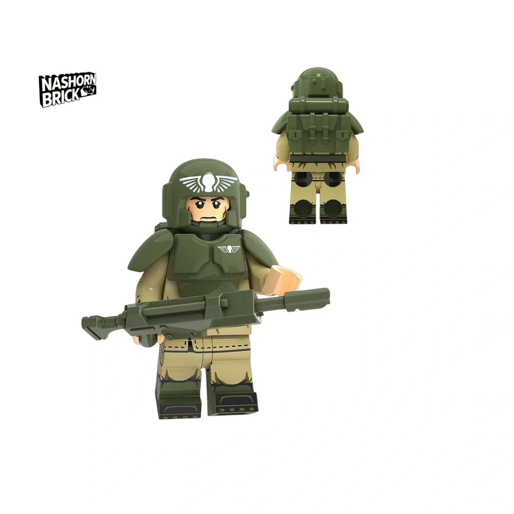 Warhammer Cadian Shock Trooper Minifigur #6 - Warhammer 40K