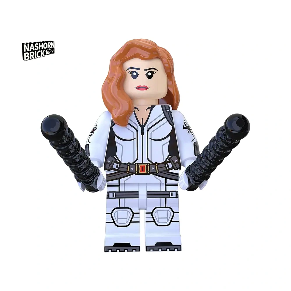 Black Widow White suit Serien-Minifigur