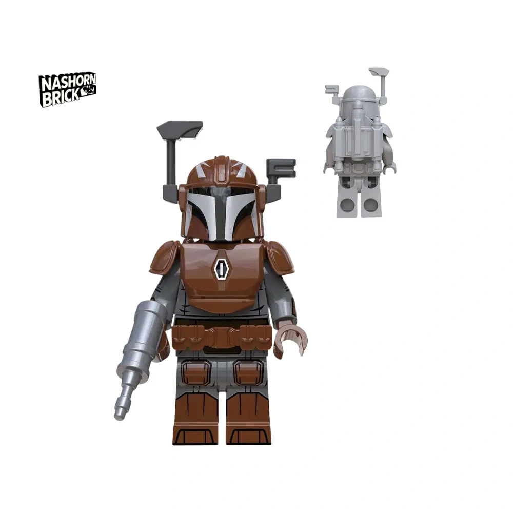 Mandalorian Warrior Star Wars Minifigur Version
