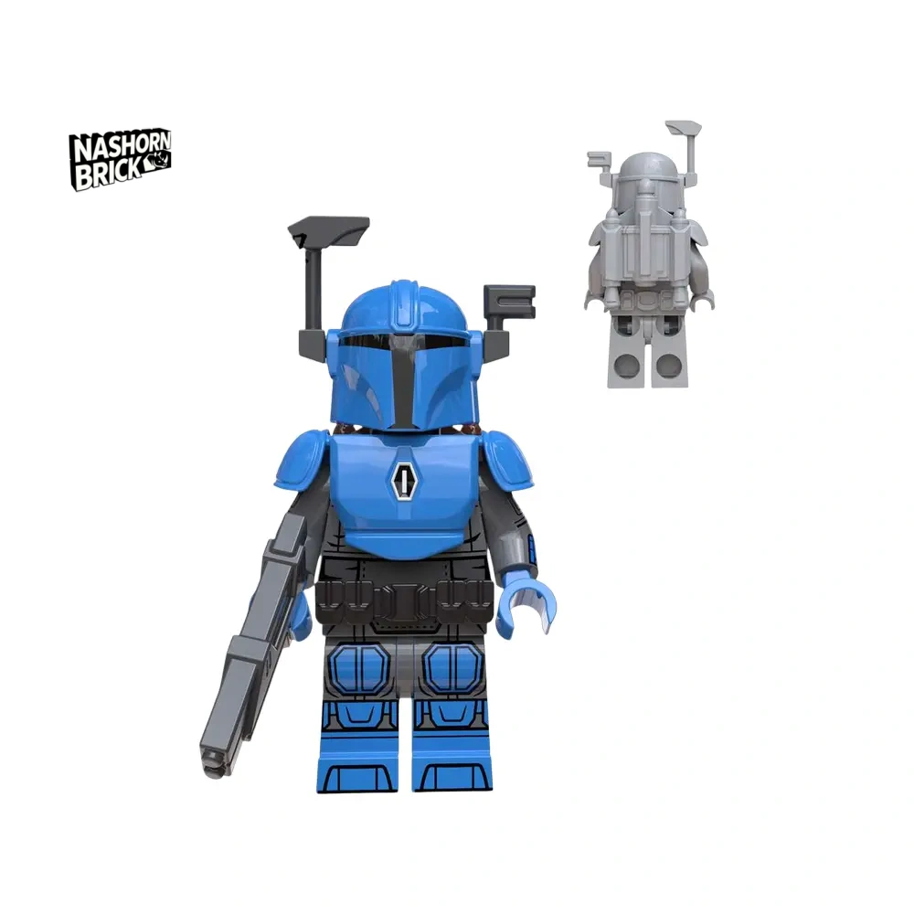 Mandalorian Warrior Star Wars Neue Minifigur
