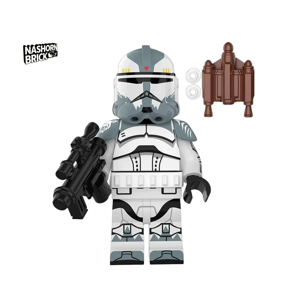 Wolffe Phase 2 Star Wars Custom-Minifigur