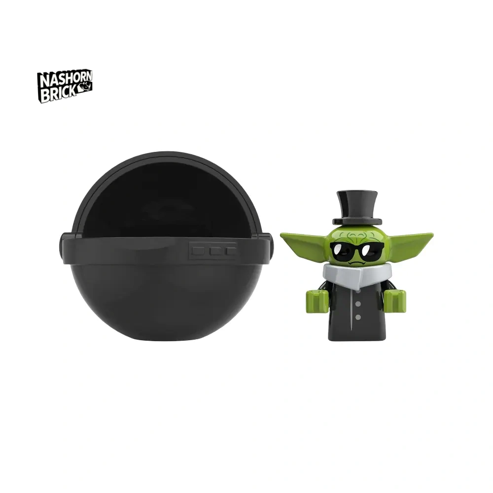 Top Hat Baby Yoda Minifigur Star Wars