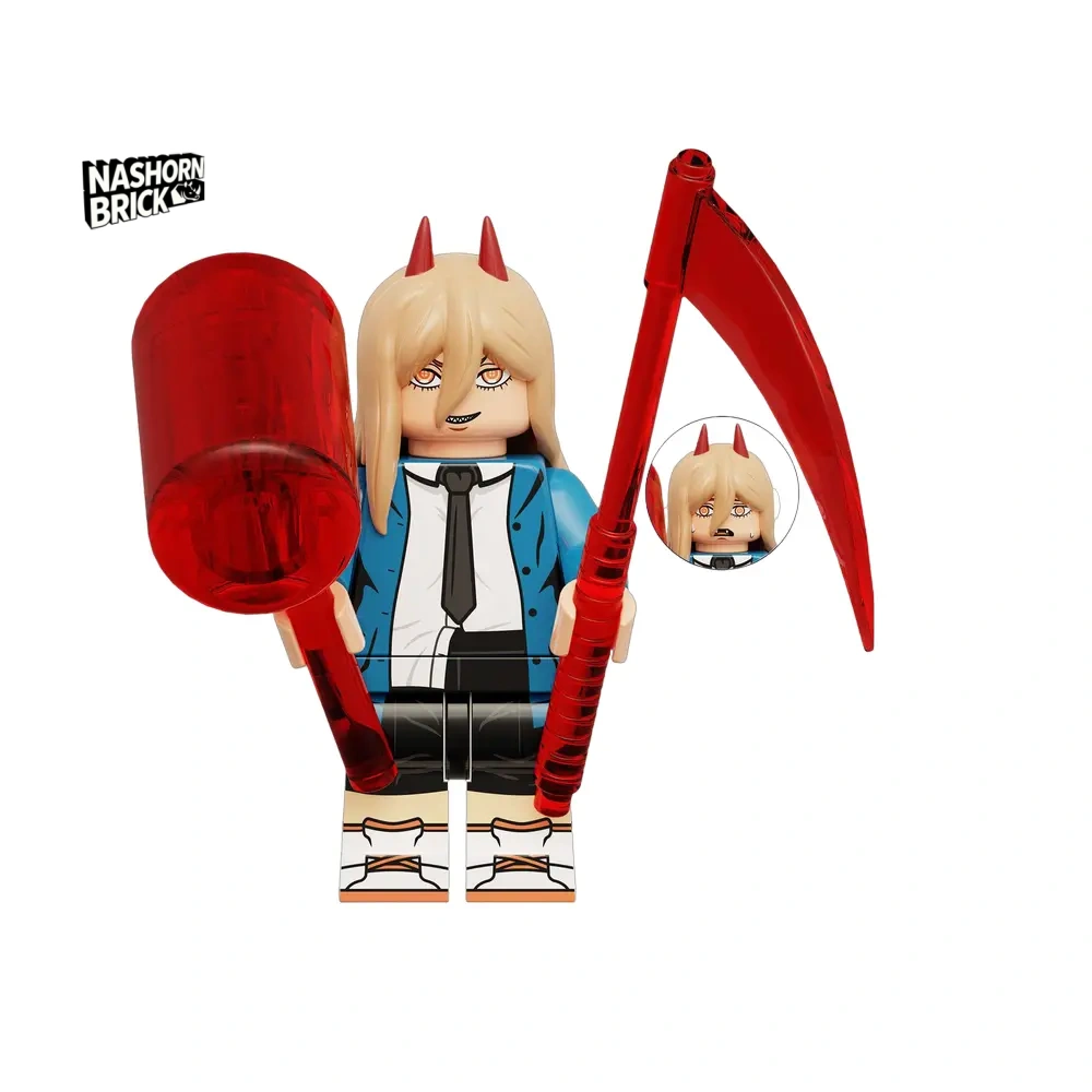 Power Minifigur - Chainsaw Man