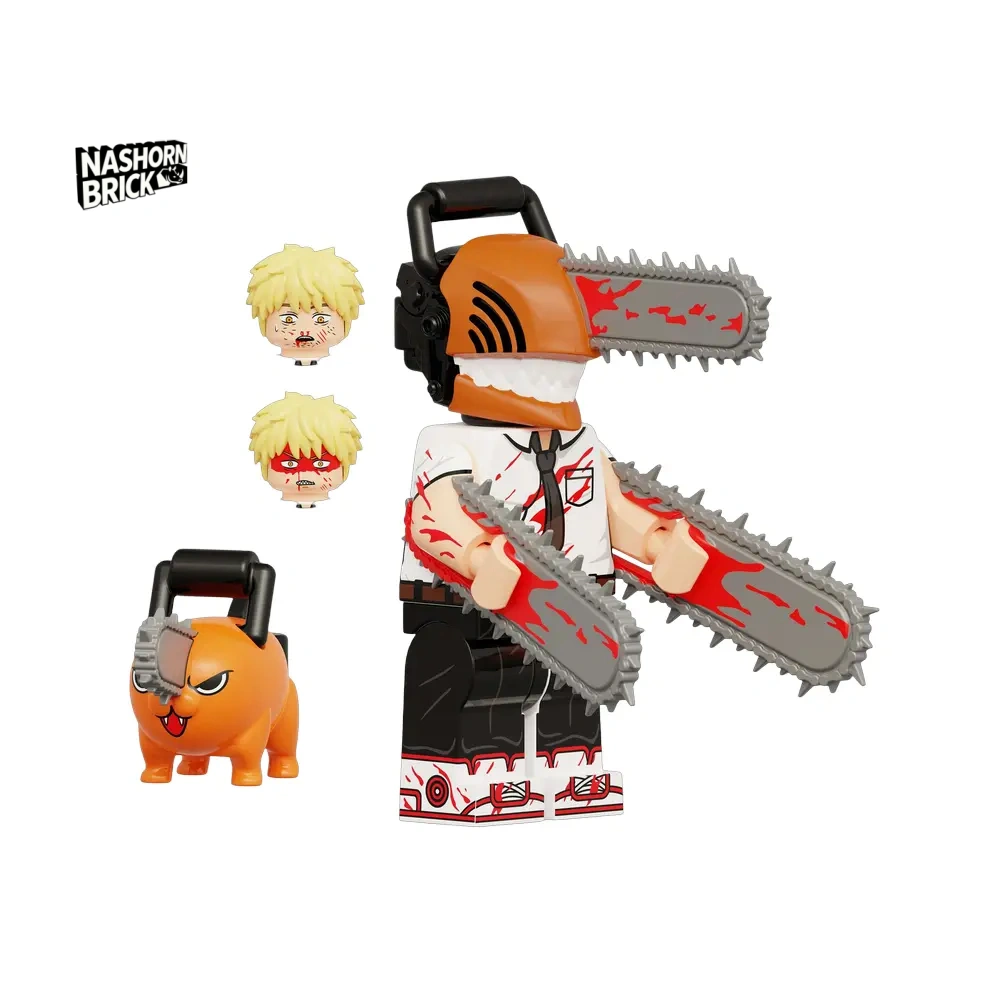 Denji Custom-Minifigur - Chainsaw Man